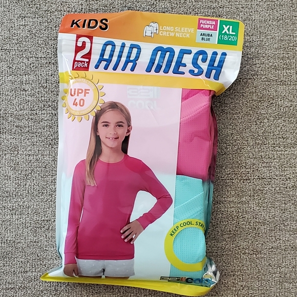 2 pack UPF 40 air mesh shirts - Picture 1 of 2